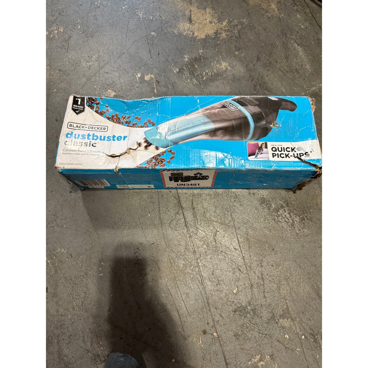 Classic dust buster - black cordless vacuum