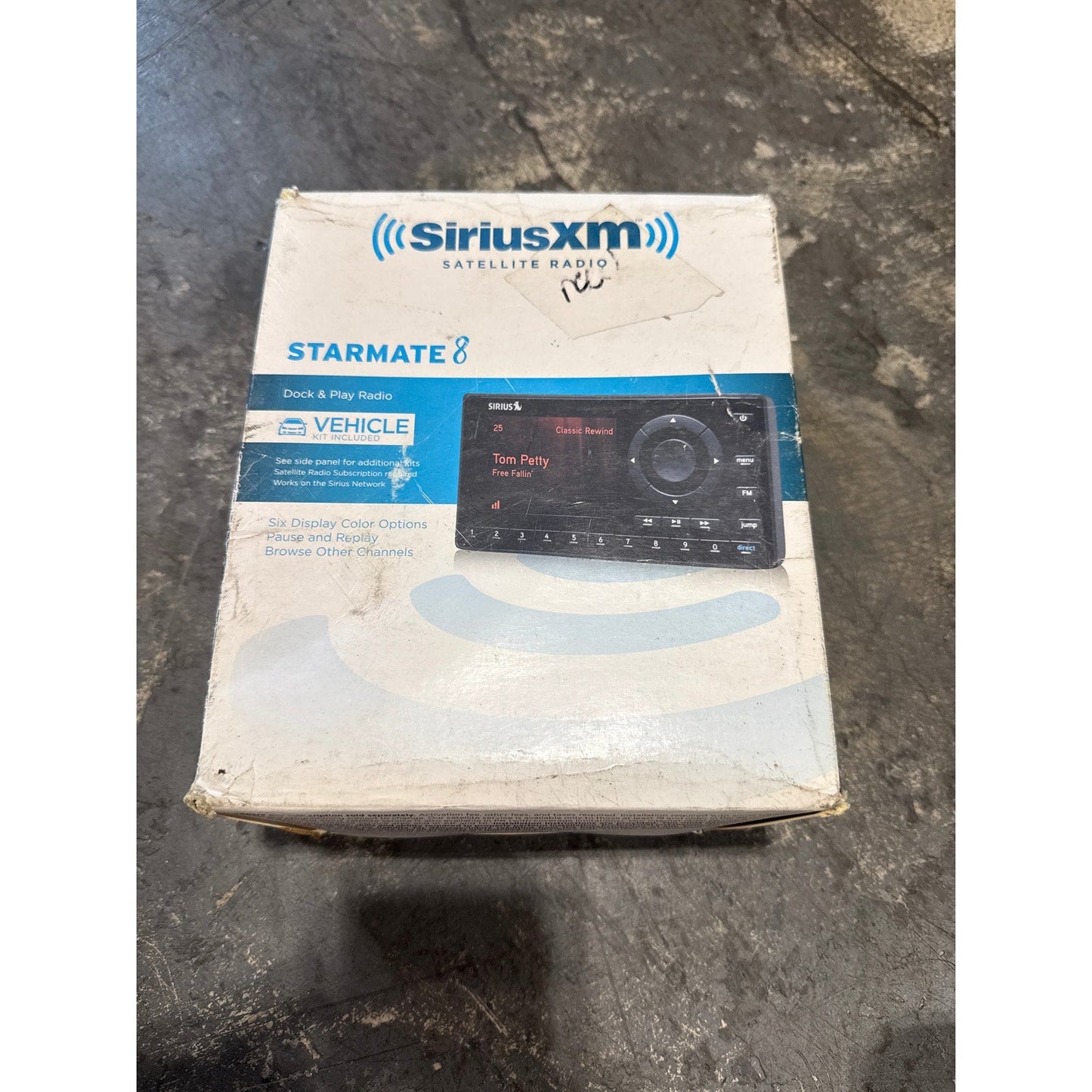 SirusXM Starmate 8 dock and play radio