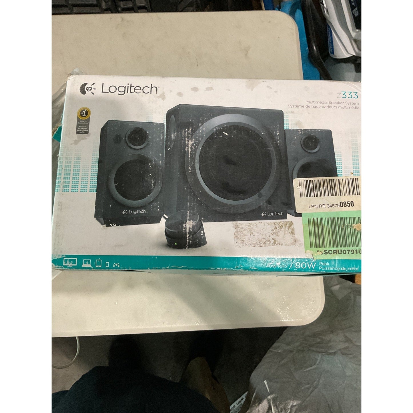 Multimedia speaker system - Logitech Z333