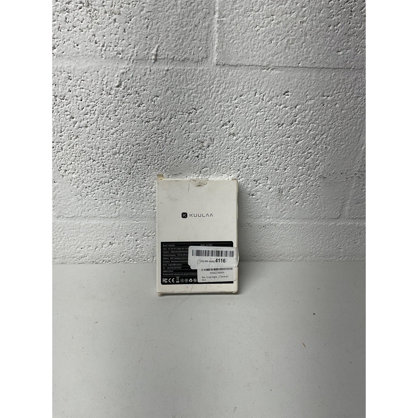 Magnetic Power bank 5000mAh black