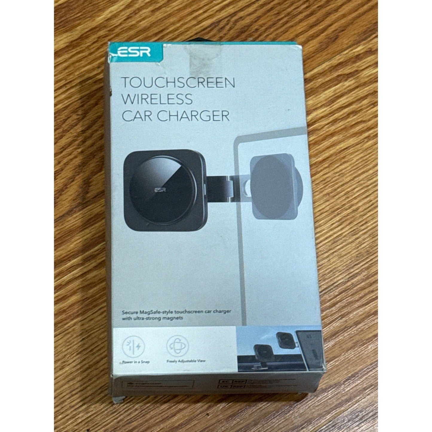 Esr Halolock Touchscreen Car Phone Mount for Tesla Model 3/Y Model S Model X, Black, Magnet | Dashboard | Plastic | Universal