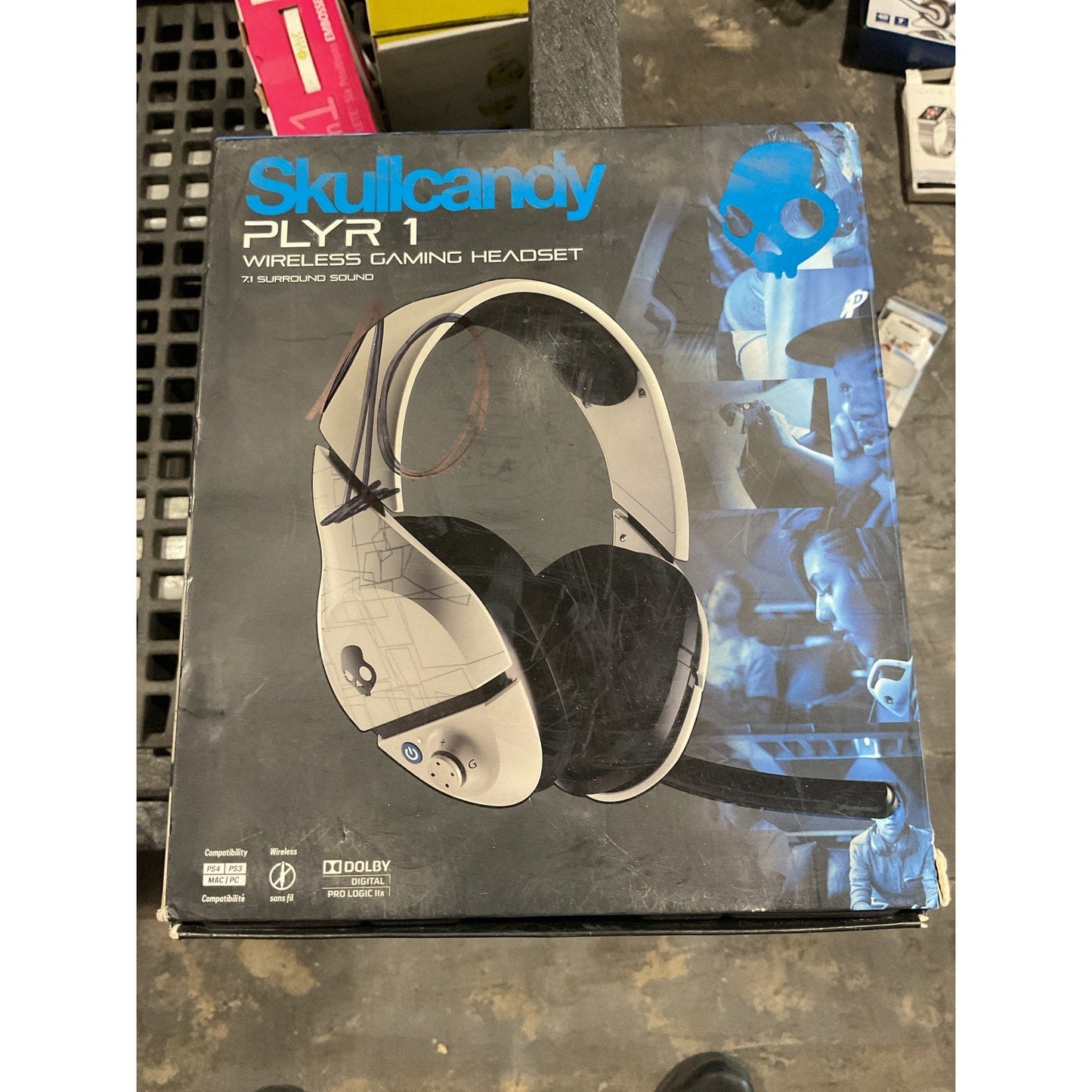 Player one wireless gaming headset 7.1 surround sound - Skullcandy