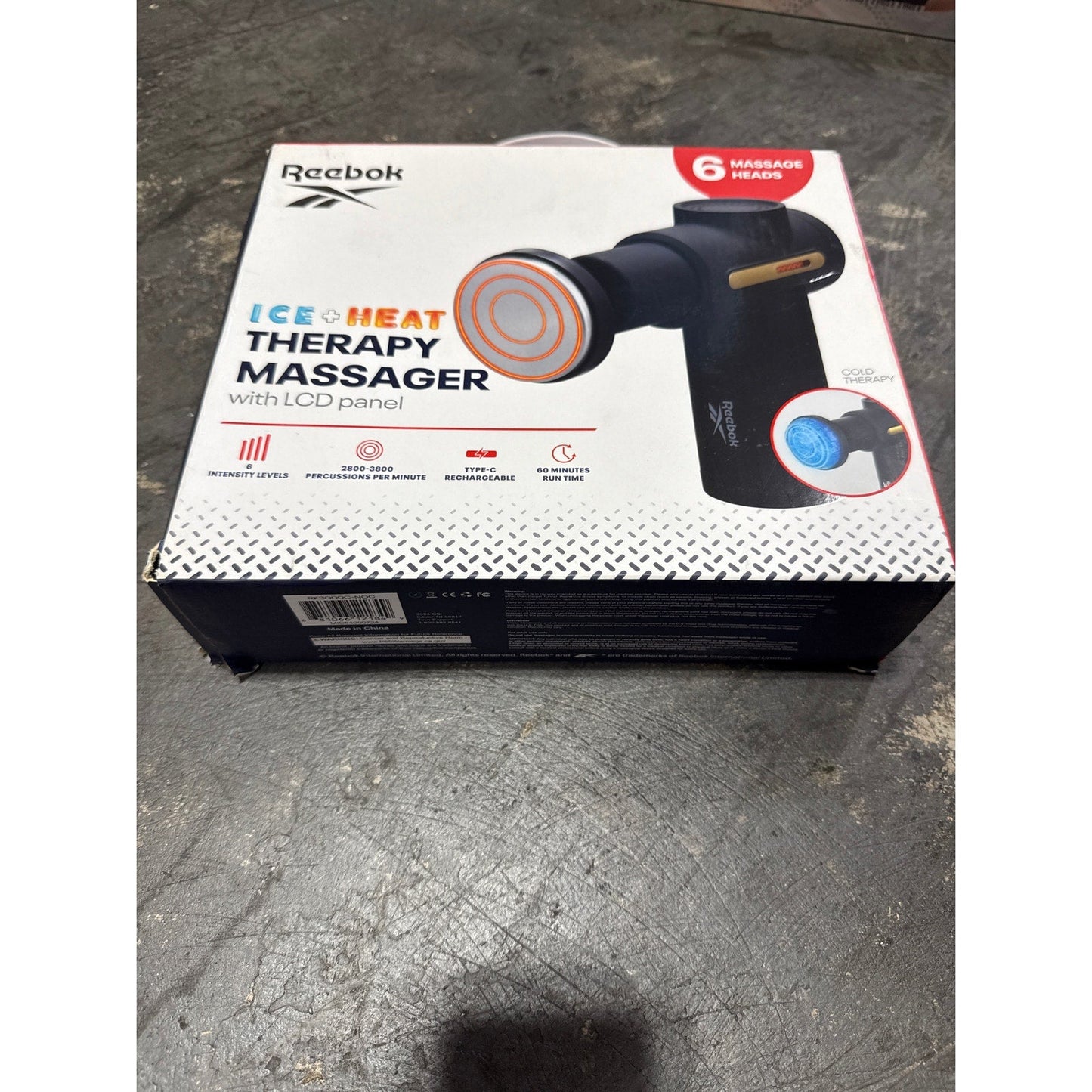 Reebok ICE+HEAT Therapy Massager - Open Box