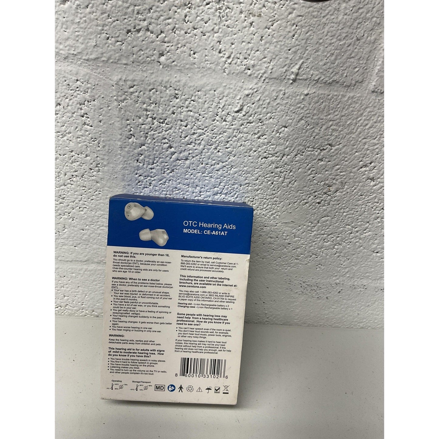 Ceretone Fusion OTC Hearing Aids