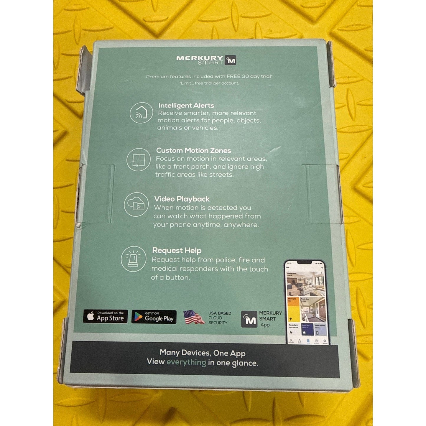 Merkury Smart Doorbell Battery Camera with wireless chime included