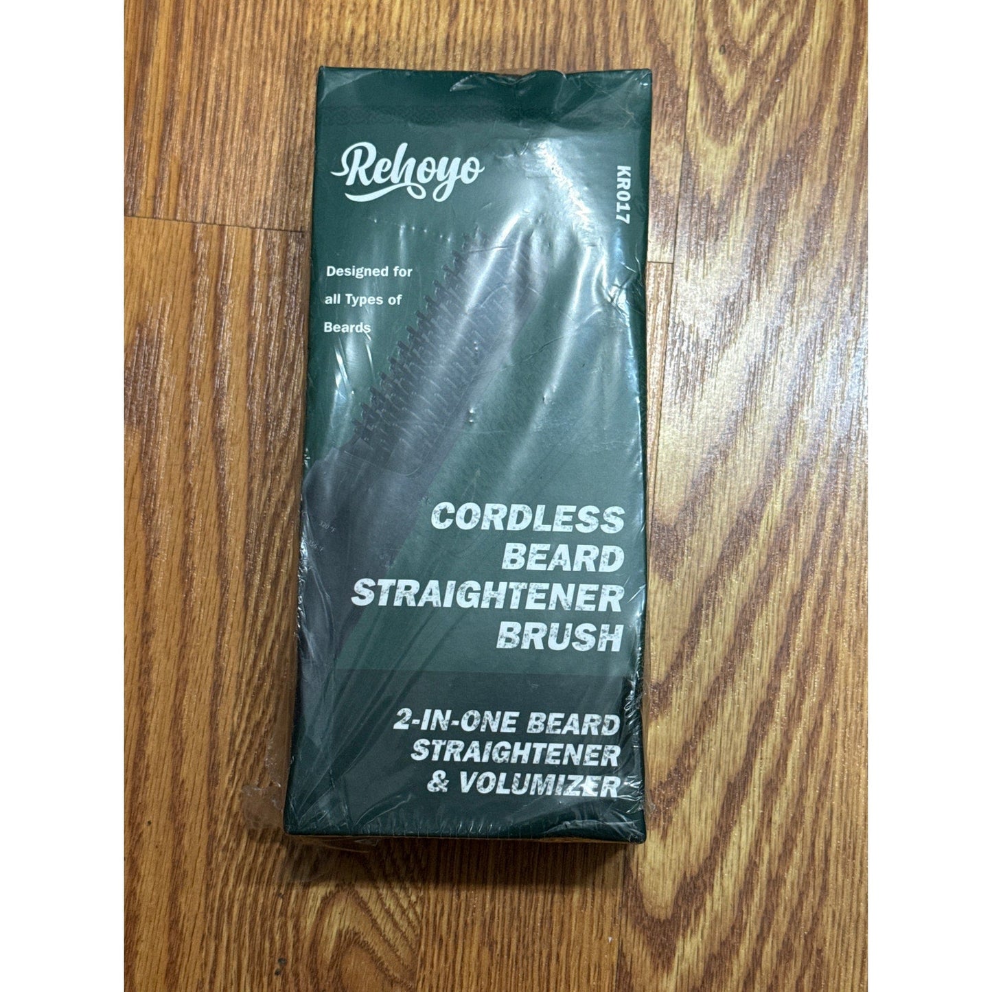 Beard Straightener Brush REHOYO KR017- Cordless