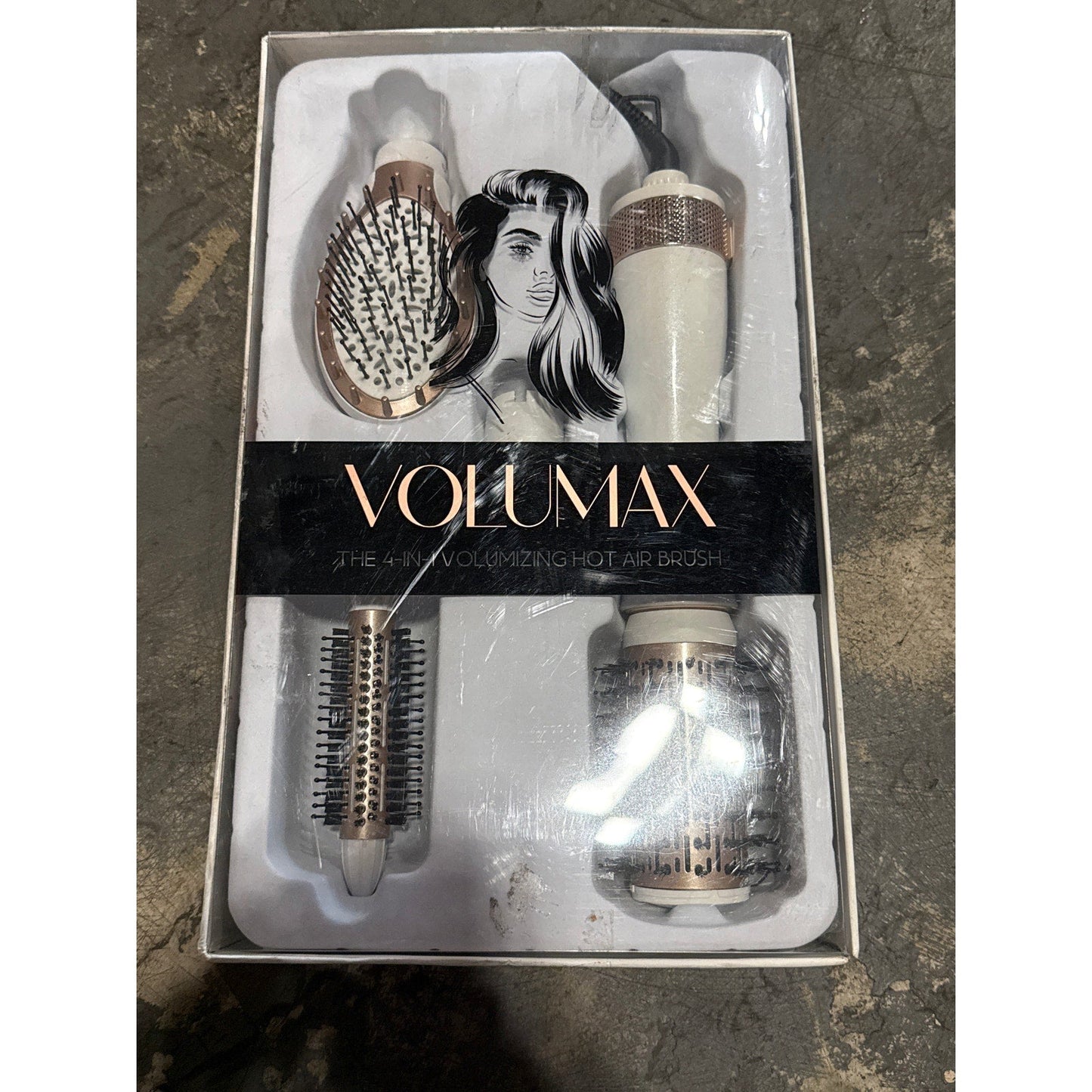 Volumax the 4 in 1 volumizing hot air brush