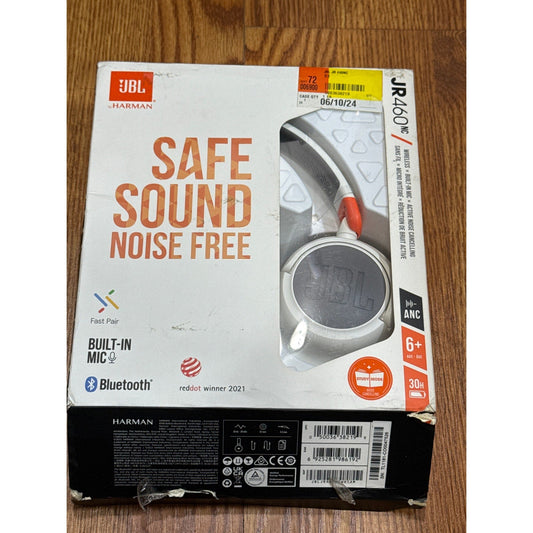 JBL JR 460NC Bluetooth headphones- open box