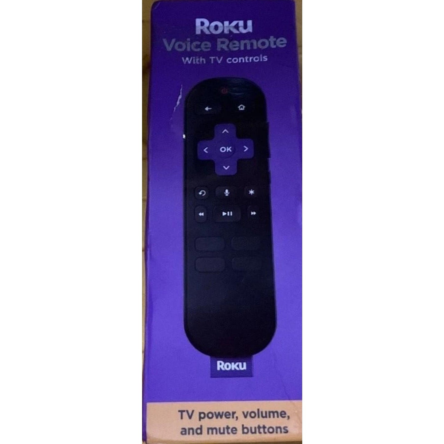 Roku Voice Remote Pro Wireless Remote Control with Rechargeable Battery