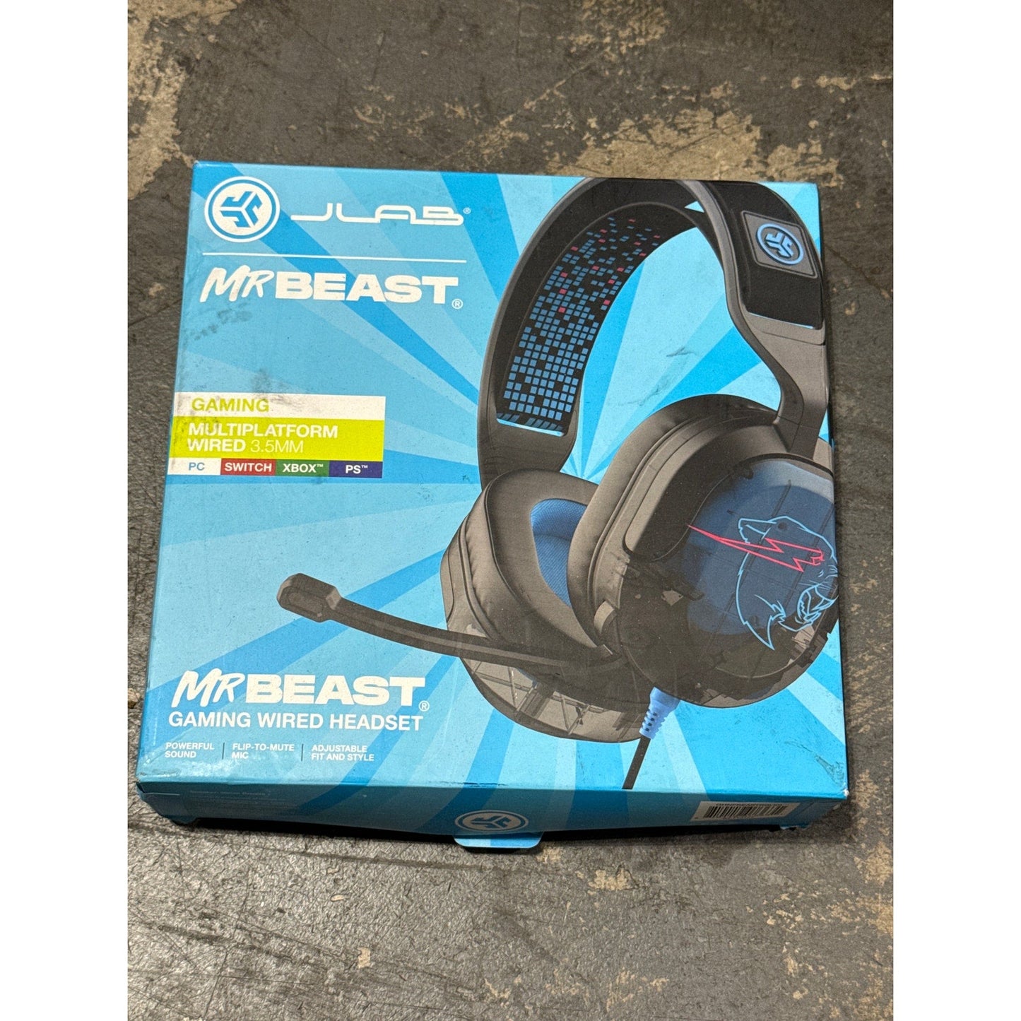 Mr beast jlab gaming wired headset