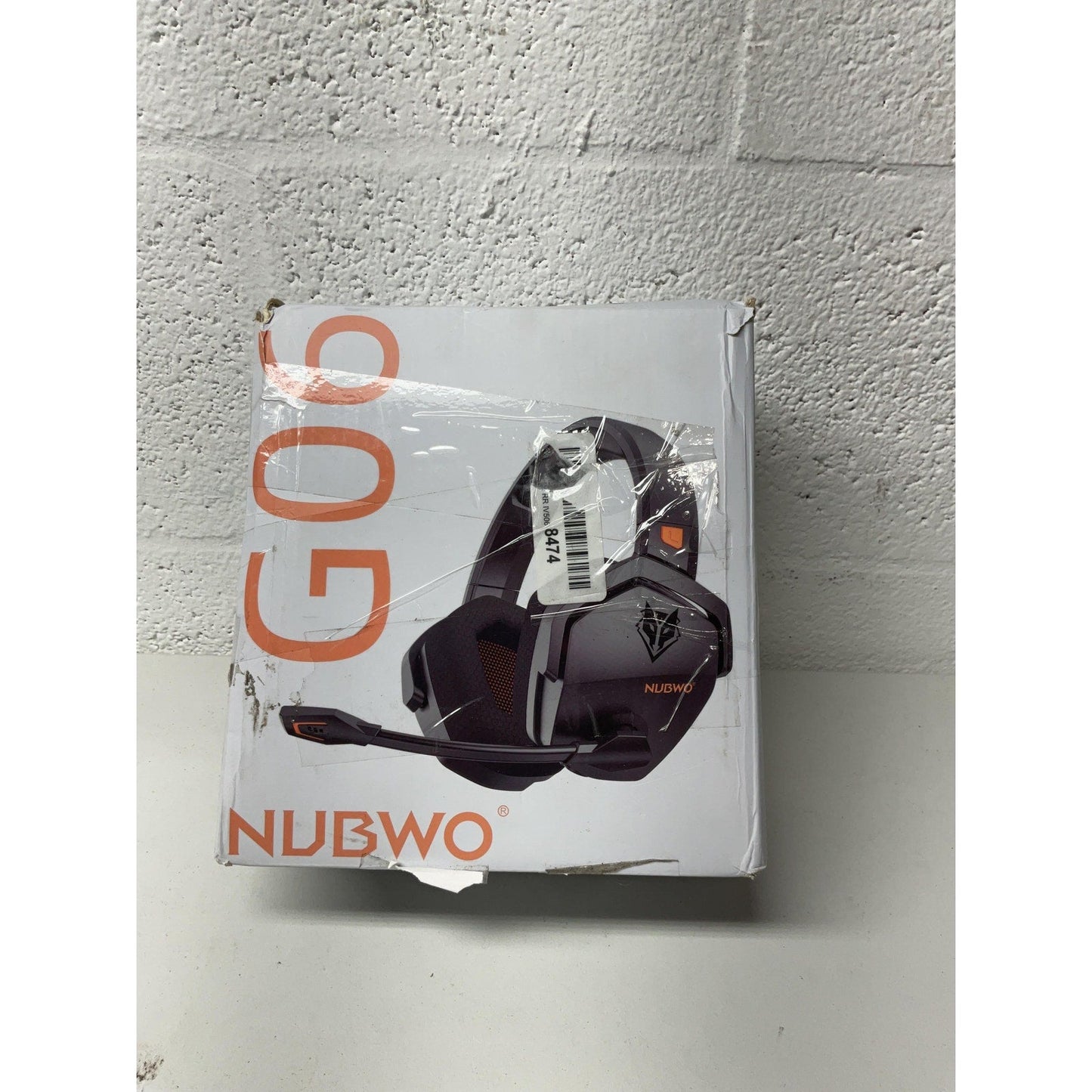 NUBWO Bluetooth wireless Gaming Headset Model G06-BT - Open Box