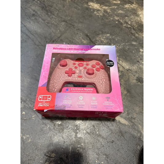 Press Play - wireless gaming Controller Nintendo switch - Pink