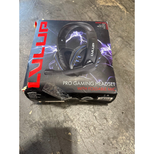 Vivitar Lvlup pro gaming headset with foldable Mike