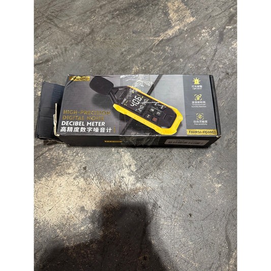 High-Precision Digital Noise Decibel Meter FBIRSI-FDM01- open box