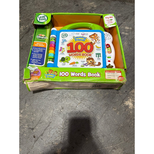 Leap Frog 100 Words Book - Damaged Box