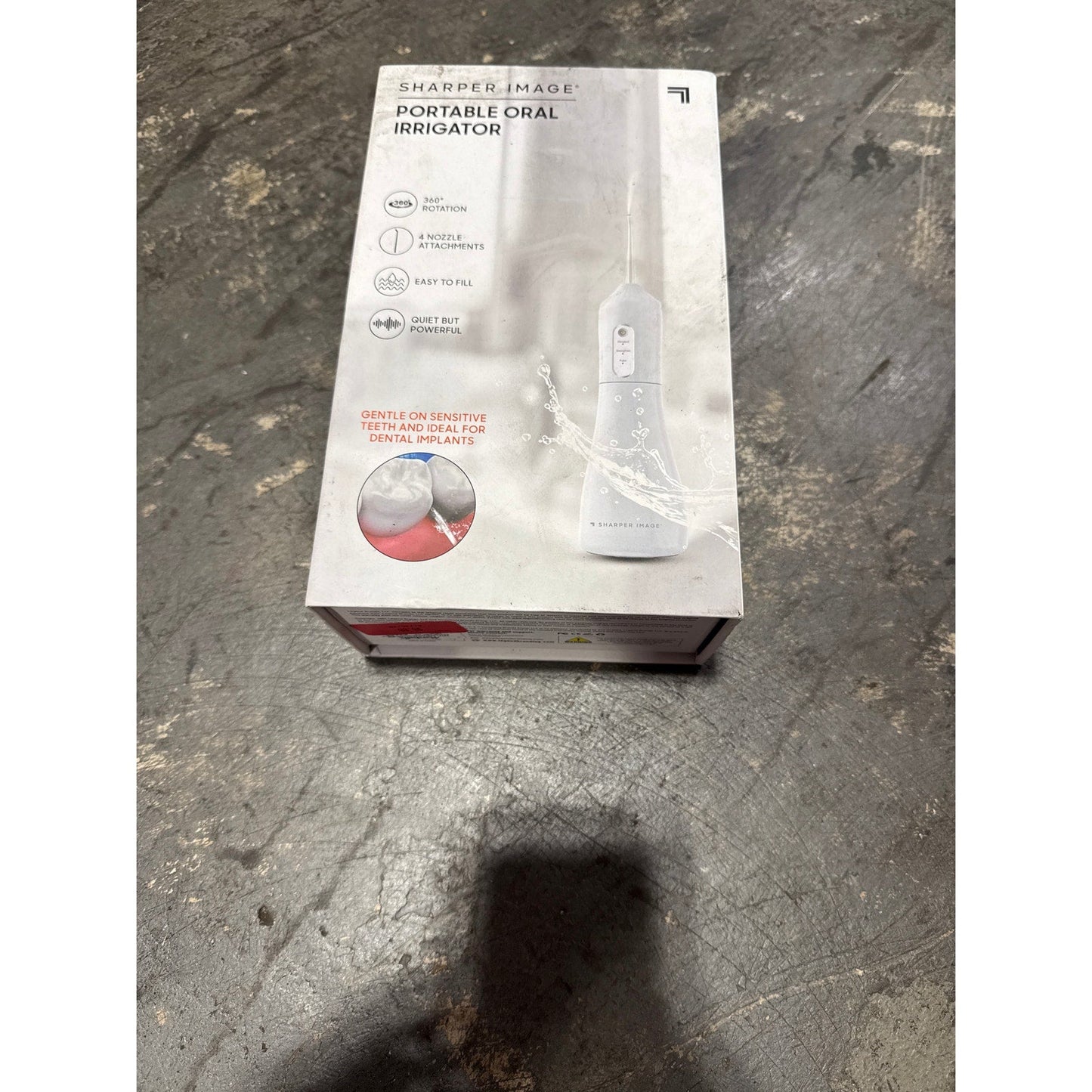 Portable Oral Irrigator Sharper Image