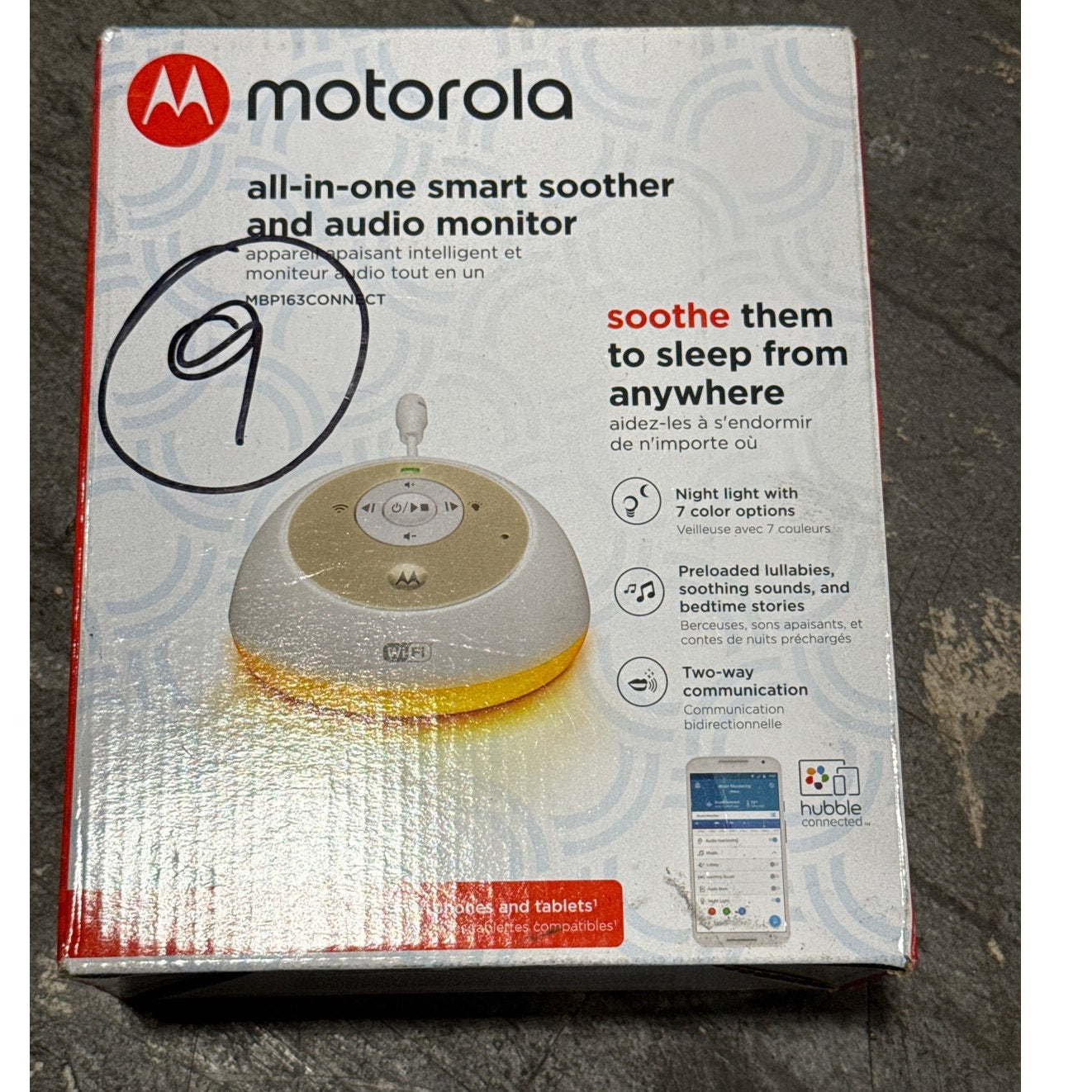 All in one smart smoother and audio monitor - Motorola MB163-Connect