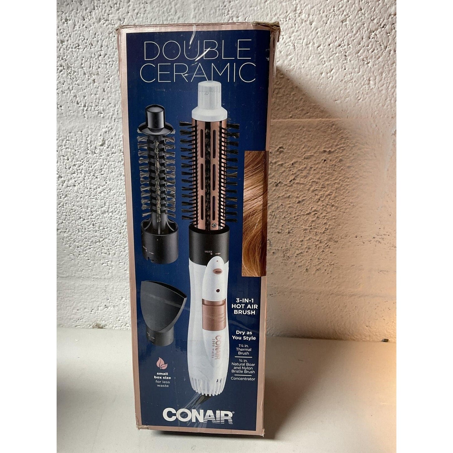 CONAIR Double Ceramic 3-in-1 Hot Air Brush