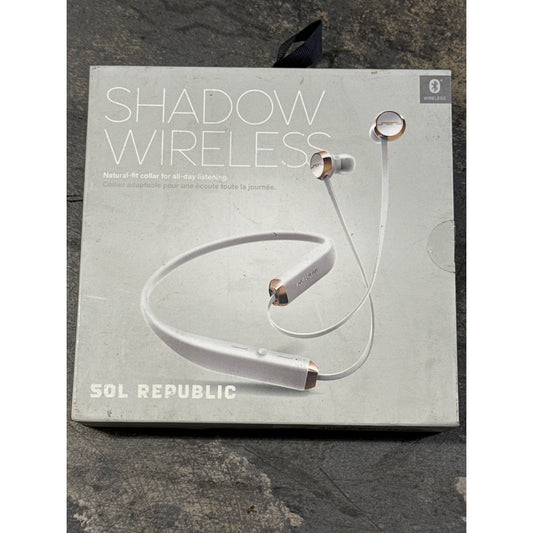 Shadow Wireless  White- Sol Republic