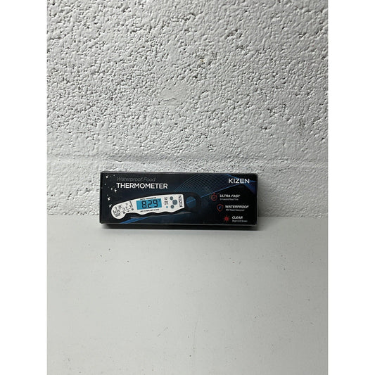 Waterproof Food Thermometer Black