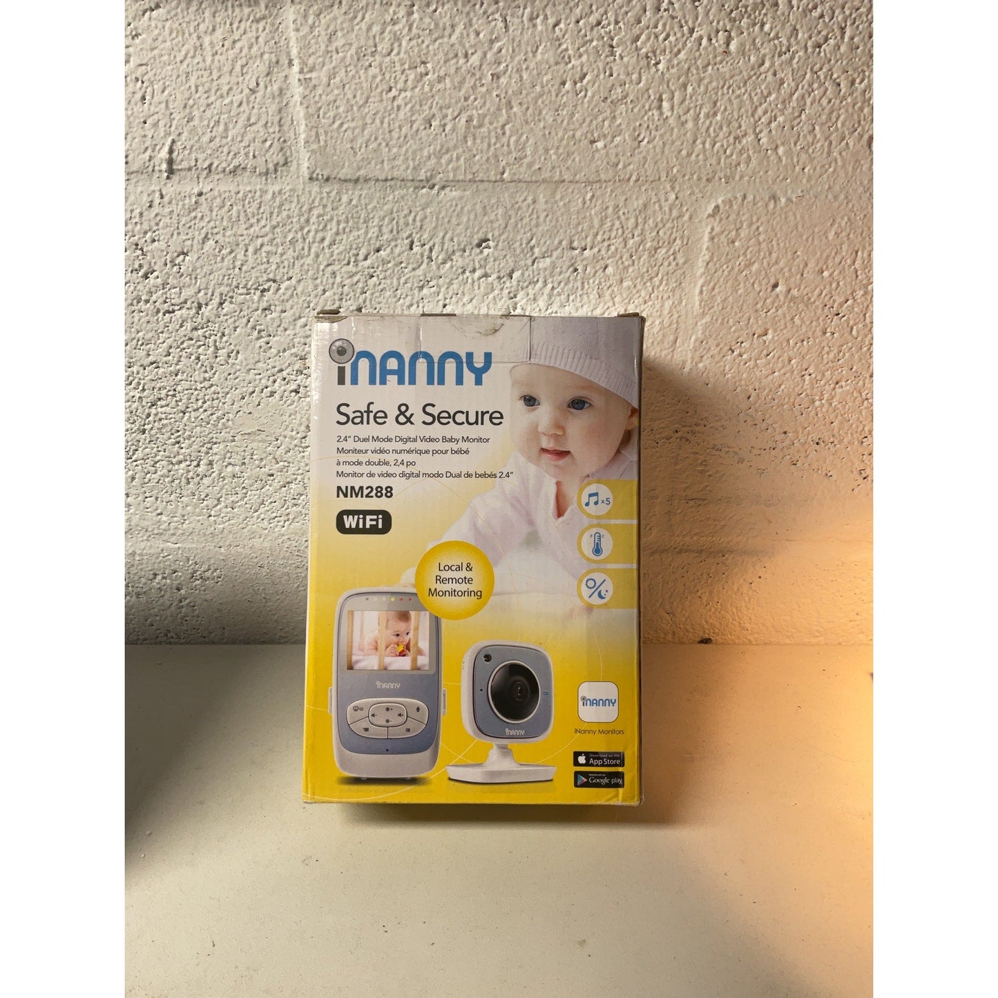 Inanny Baby Monitor 2.4in with Wifi