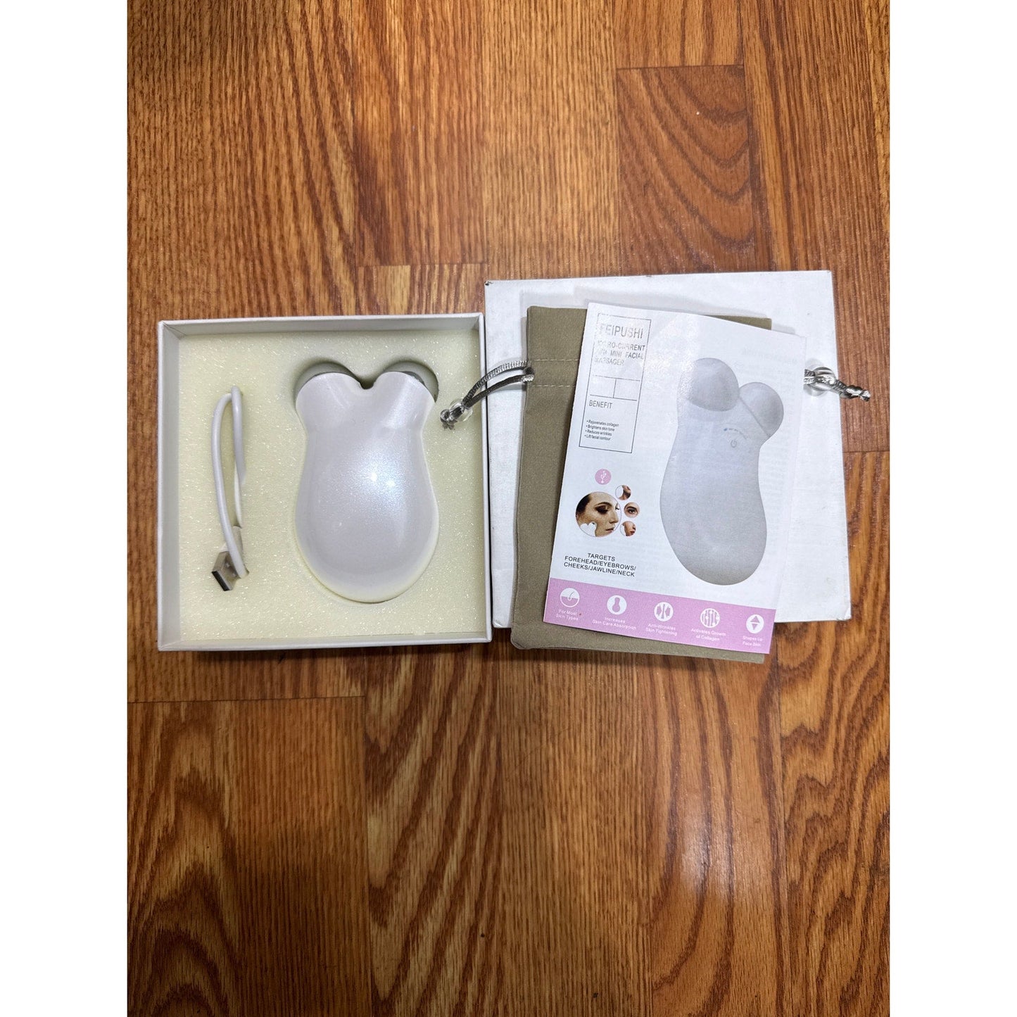 Micro Current Facial Massager FEIPPUSHI- Open Box