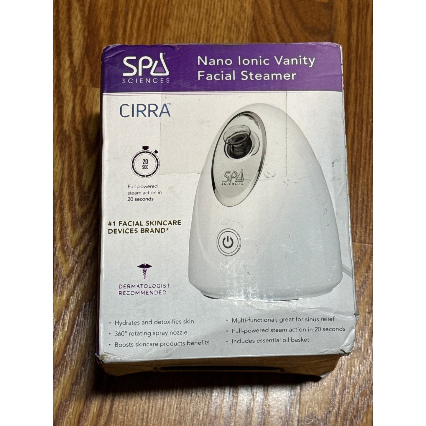 Nano Ionic Vanity Facial Steamer