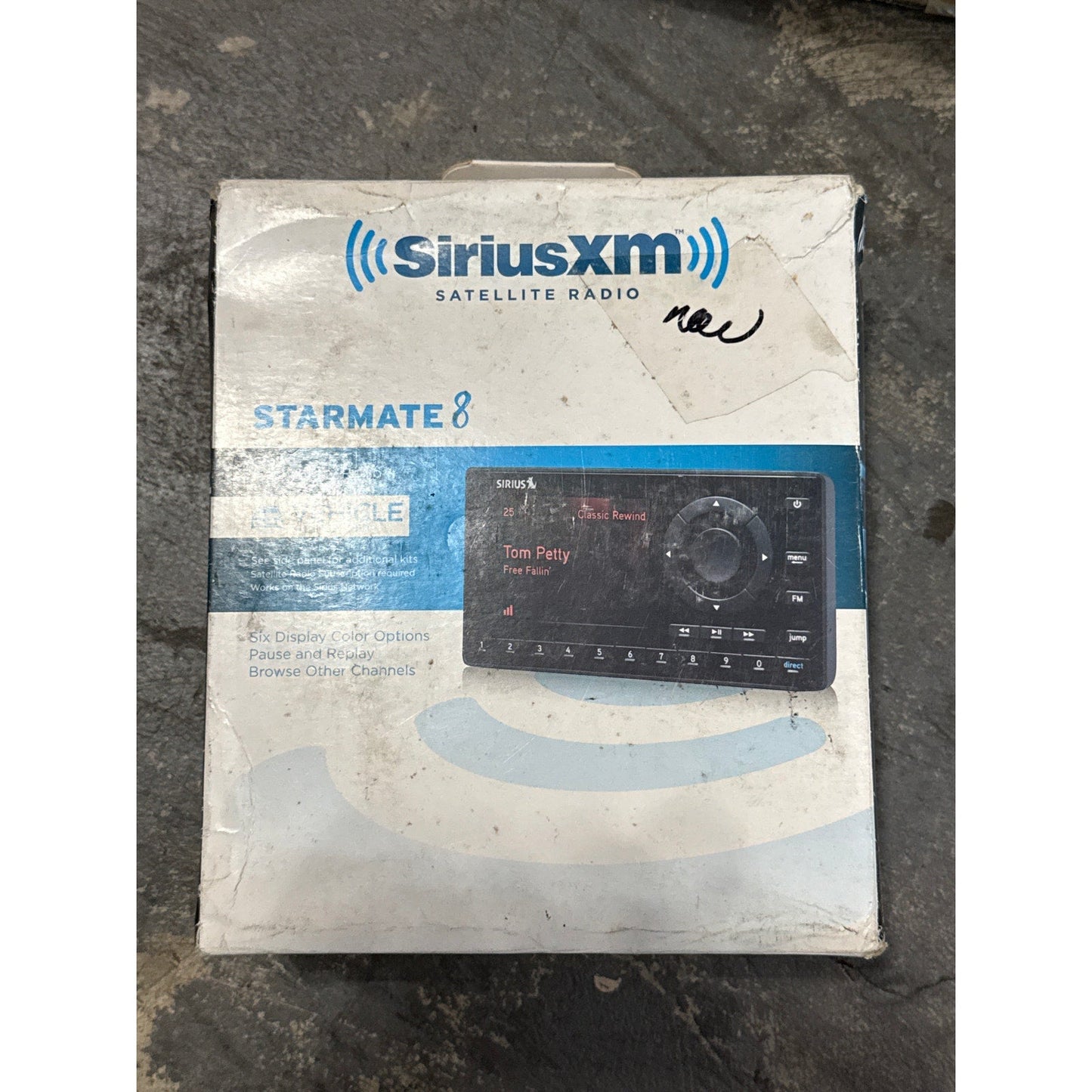 SirusXM satellite radio Starmate8